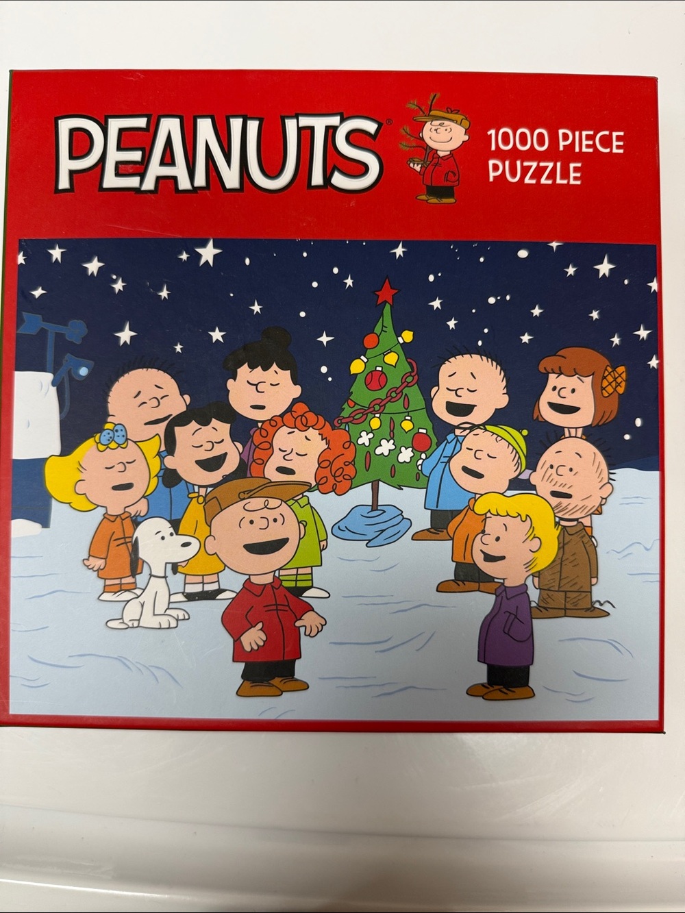 Peanuts 1000 Piece Christmas Puzzle